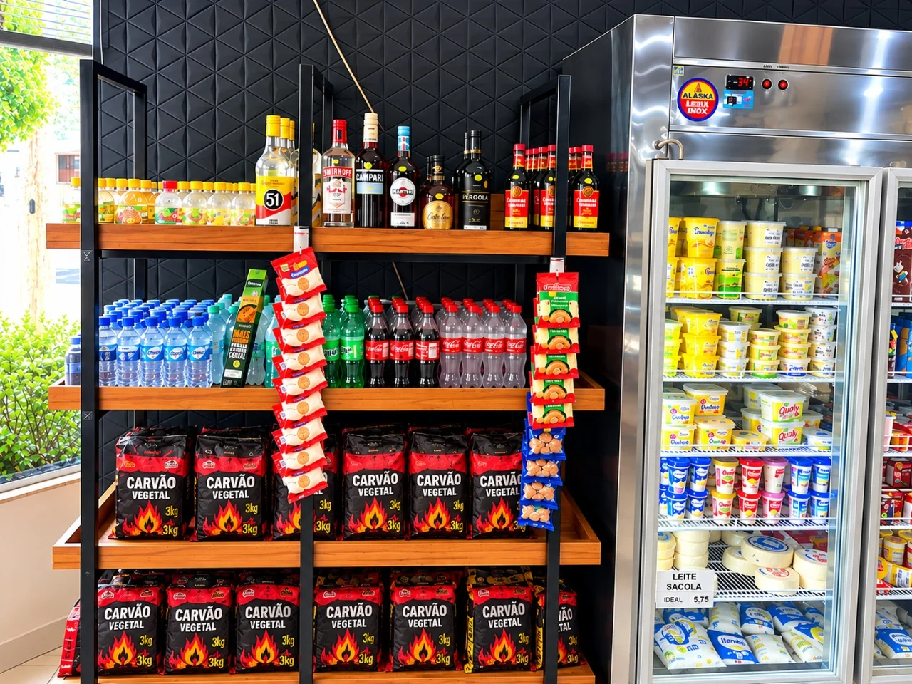 Bebidas e conveniência